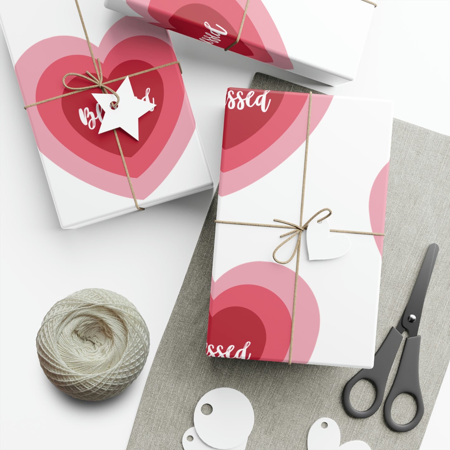 Blessed Heart Gift Wrap