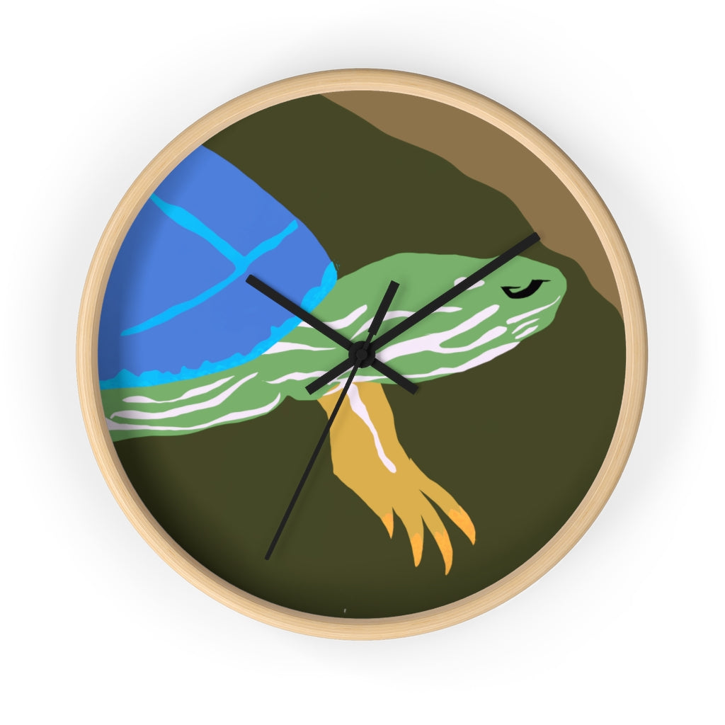 Turtle Wall clock (Earth Tones)