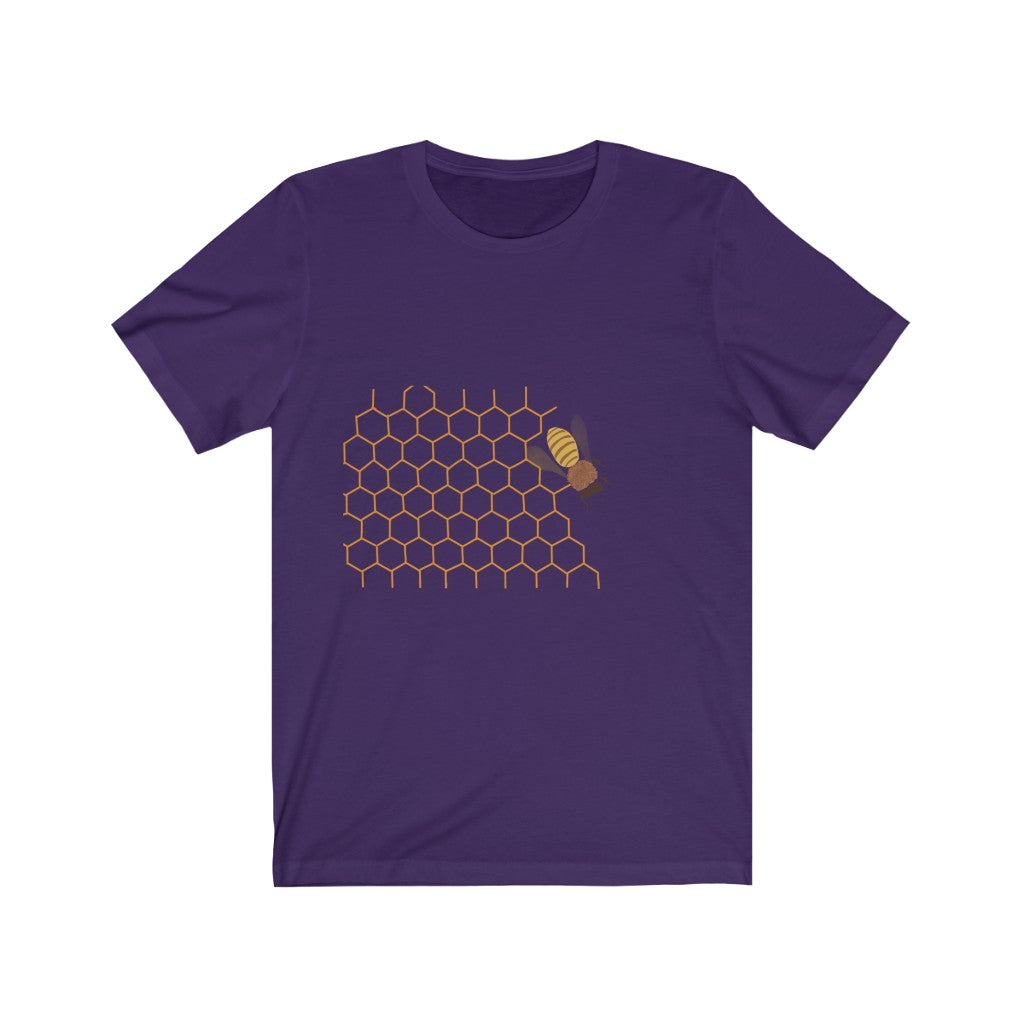 Unisex Jersey Short Sleeve Tee - Honeycomb