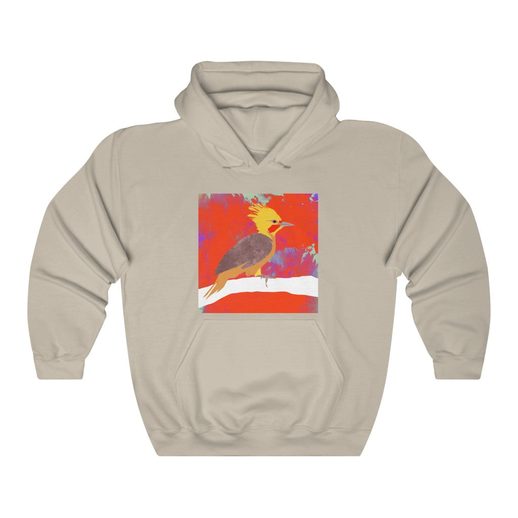 Unisex Heavy Blend™ Hooded Sweatshirt - Bird Design