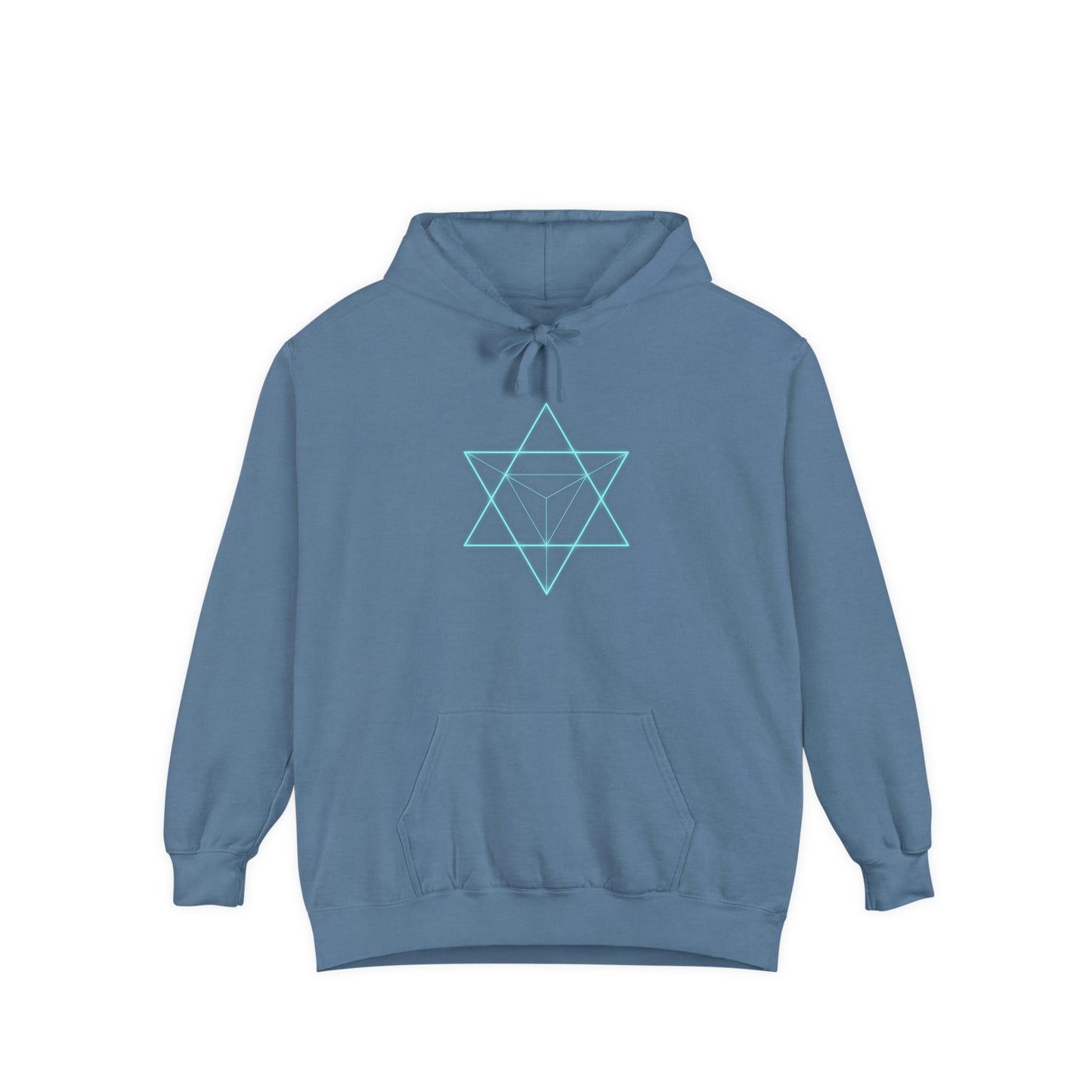 Sacred Geometry - Unisex Garment-Dyed Hoodie
