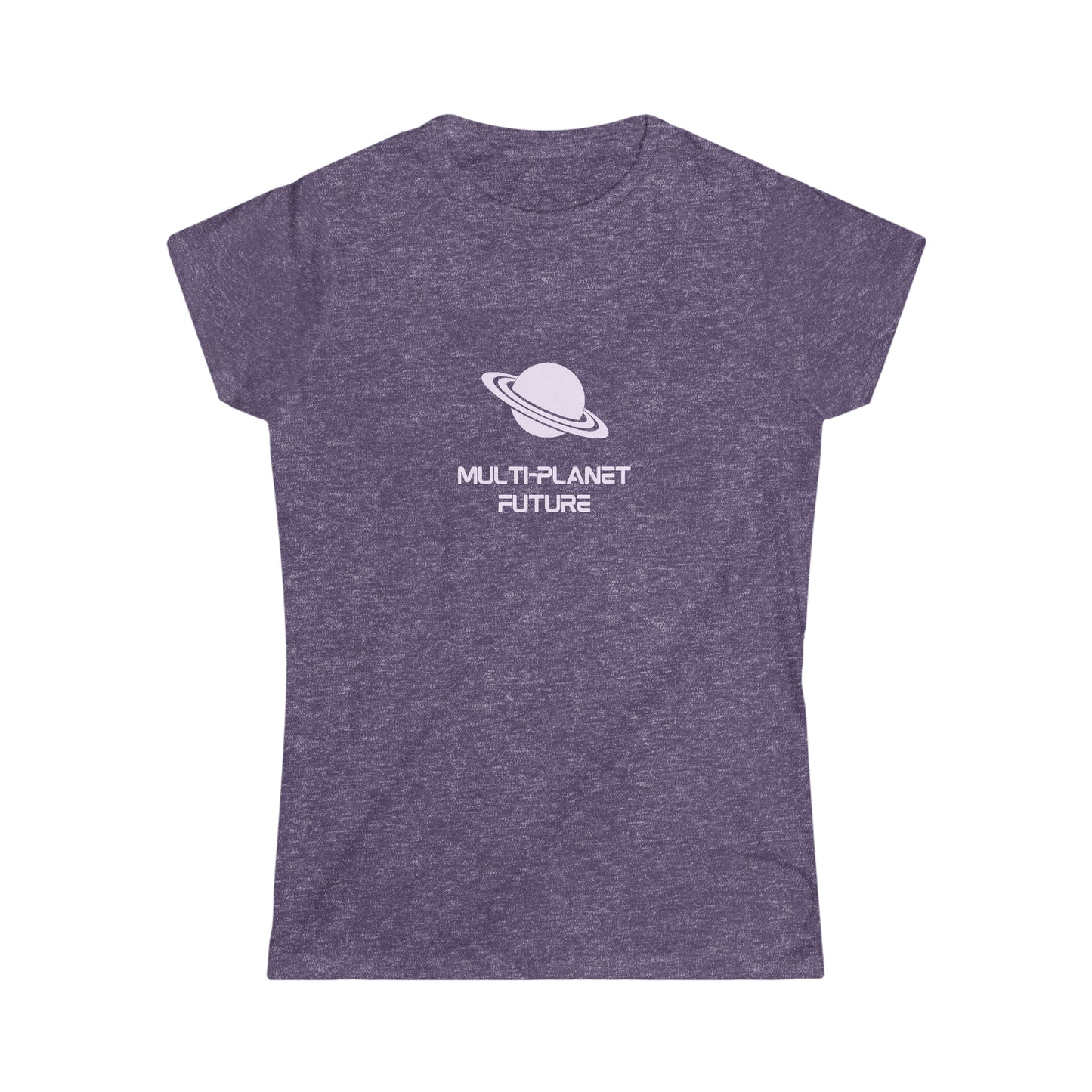 Women's Softstyle Tee - MULTI-PLANET FUTURE