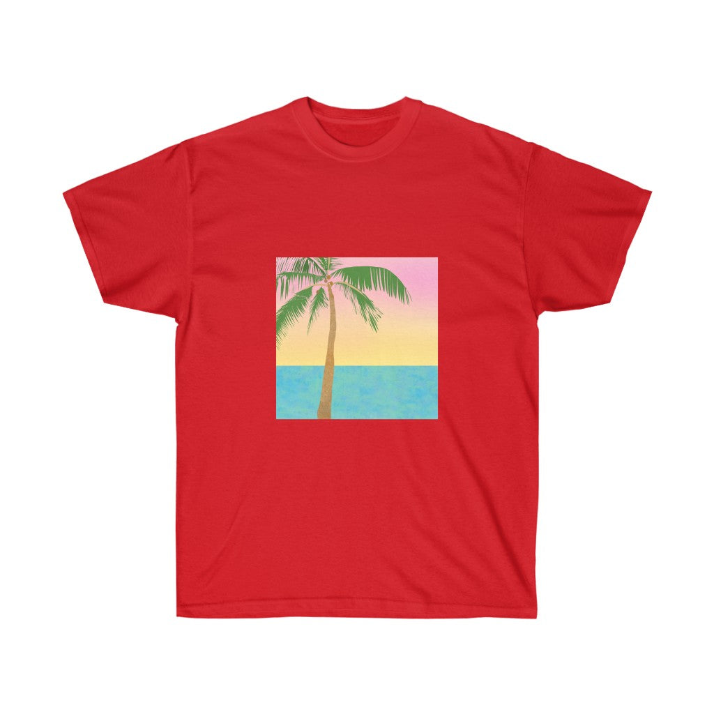 Tropical Scene - Unisex Ultra Cotton Tee