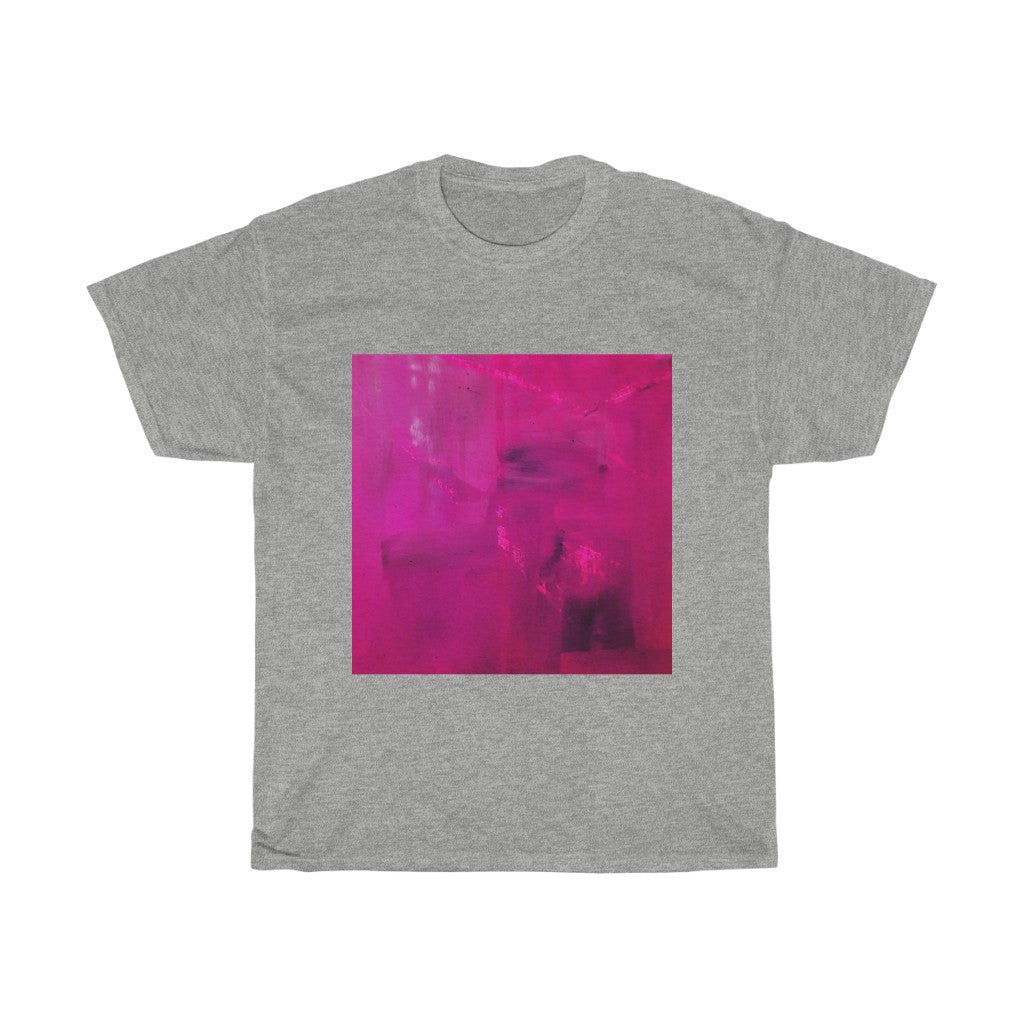 Fuchsia Art Print - Unisex Heavy Cotton Tee
