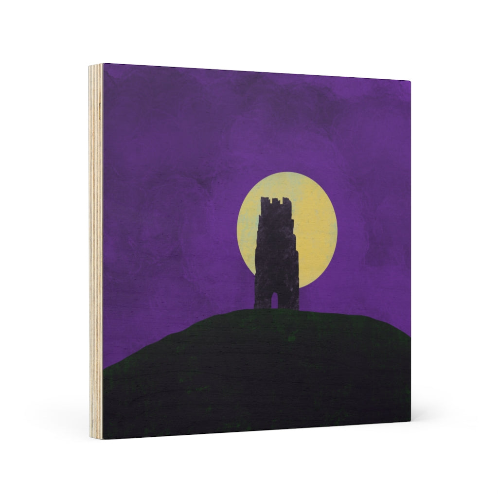 Wood Canvas - Night Tower