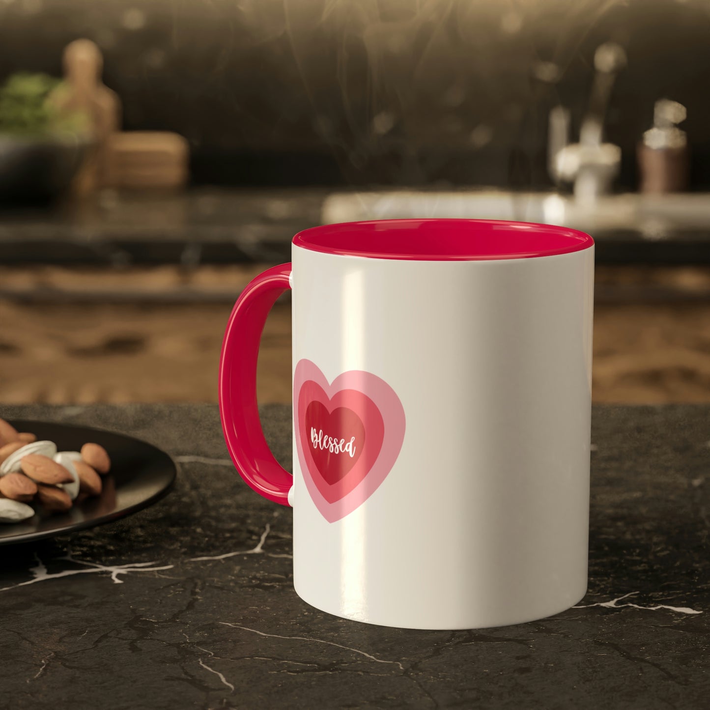 Blessed Heart Mug, 11oz