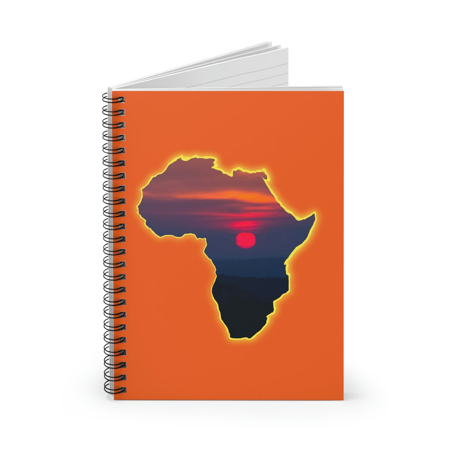 AFRICA - Spiral Notebook - Ruled Line
