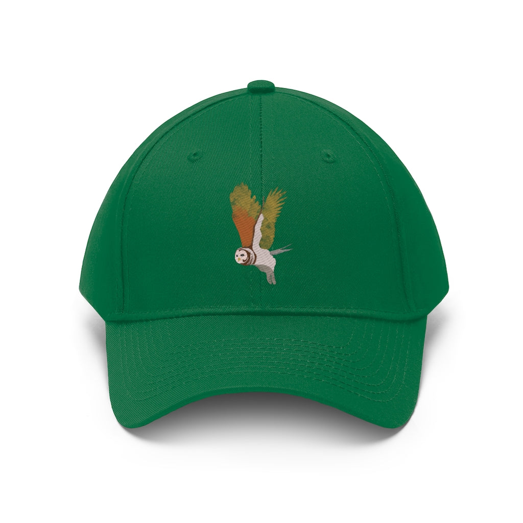 Unisex Twill Hat - Flying Owl