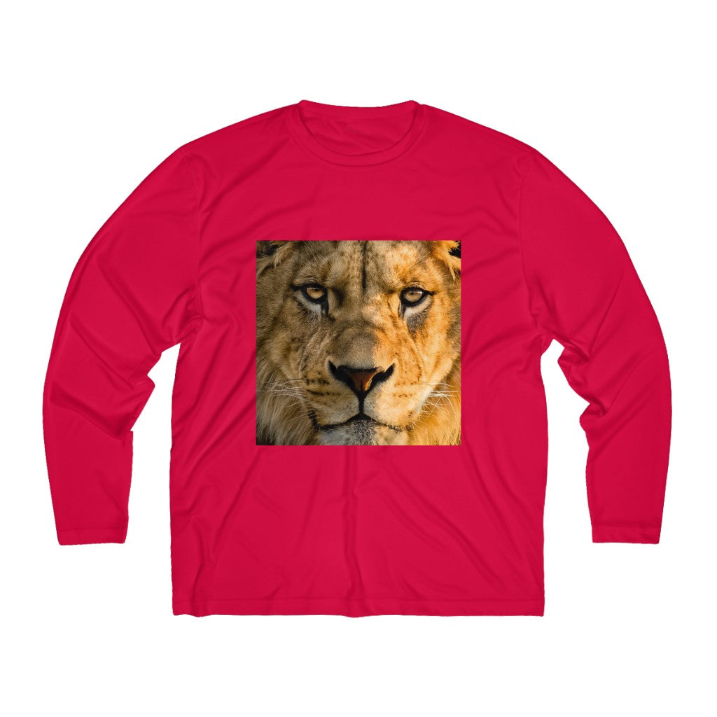 Lion - Men's Long Sleeve Moisture Absorbing Tee