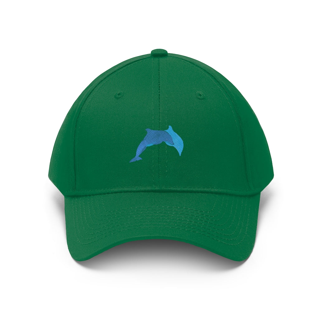 Unisex Twill Hat - Dolphins