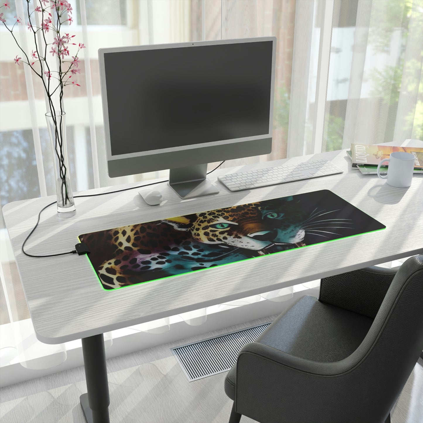 LED Gaming Mouse Pad - JAGUAR