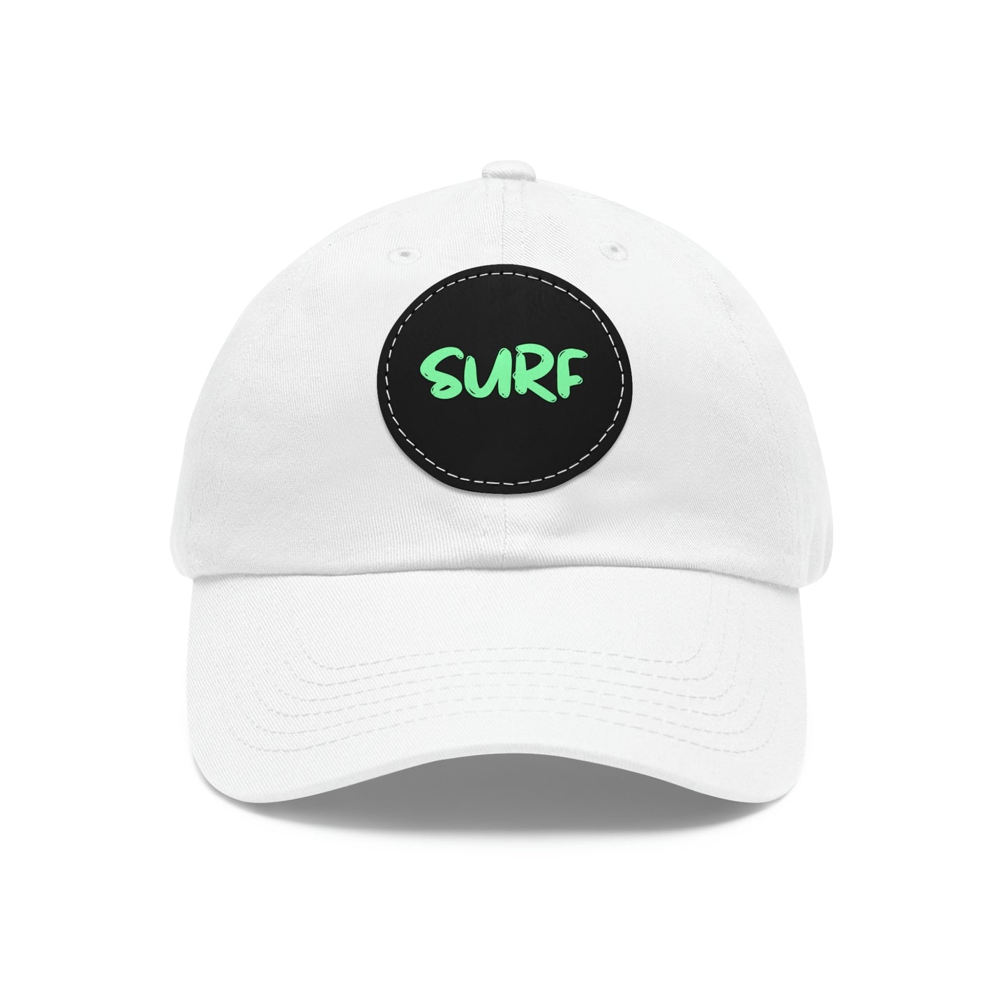 SURF - Dad Hat with Round Leather Patch