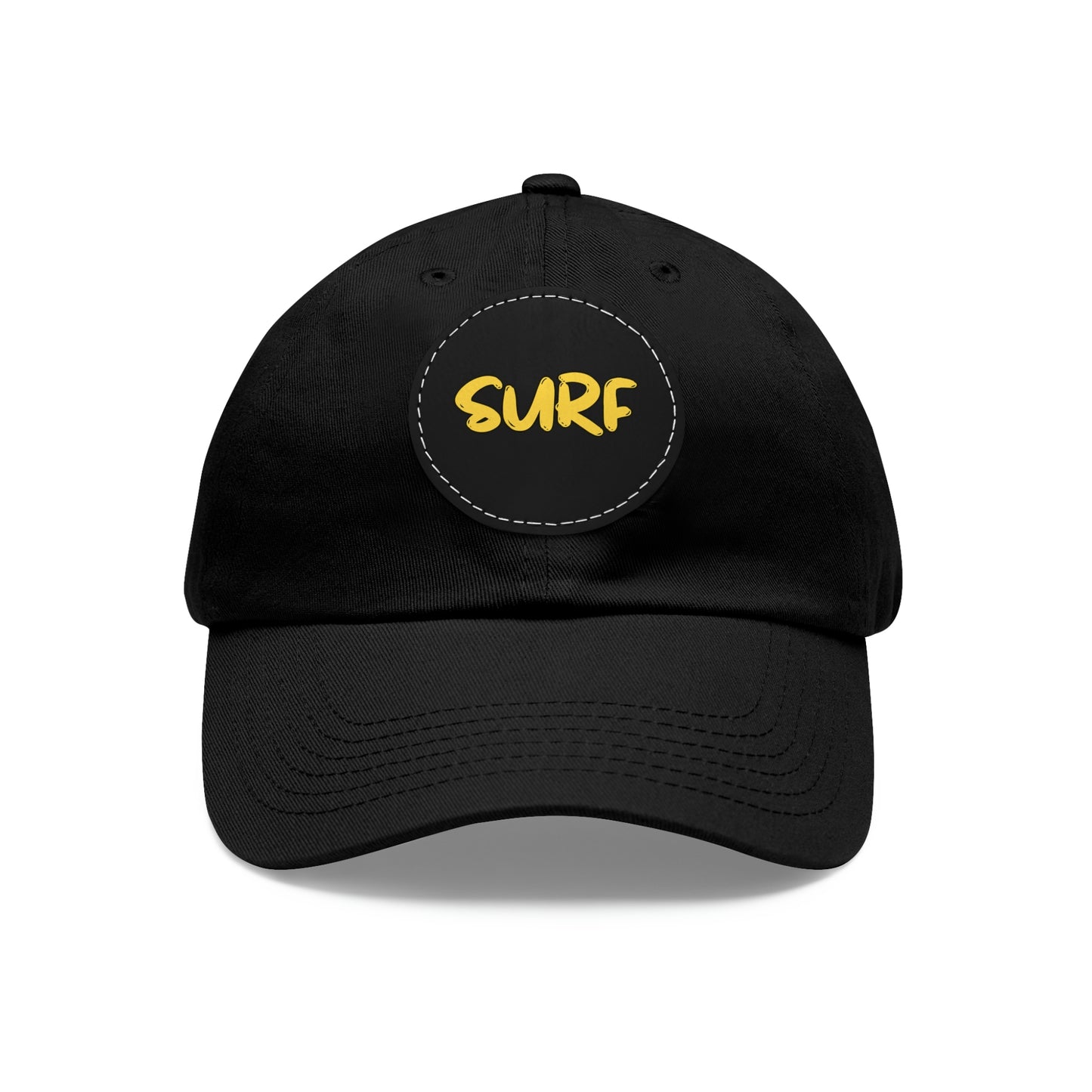 SURF - Dad Hat with Round Leather Patch
