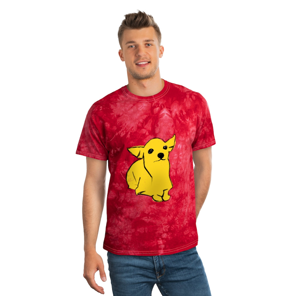 Tie-Dye T-shirt: Puppy Dog