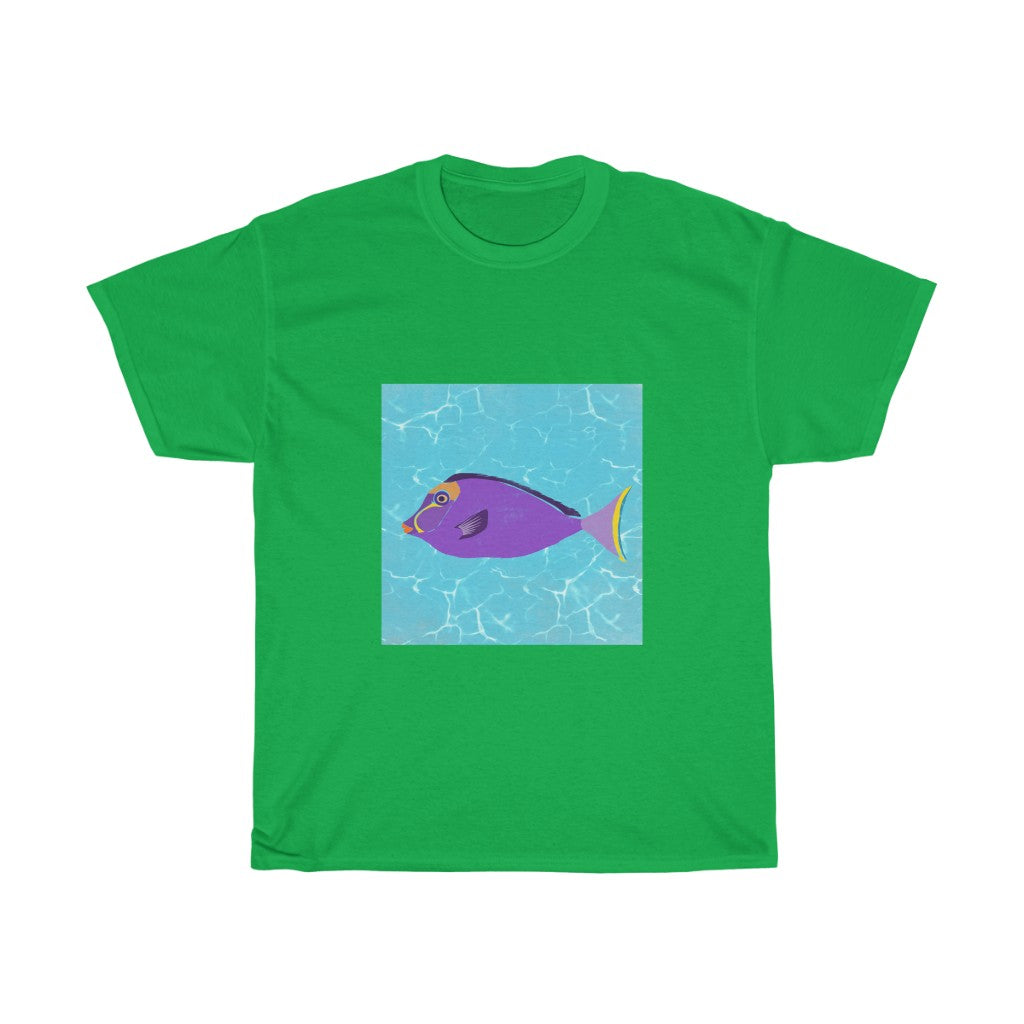 Fish Design - Unisex Heavy Cotton Tee