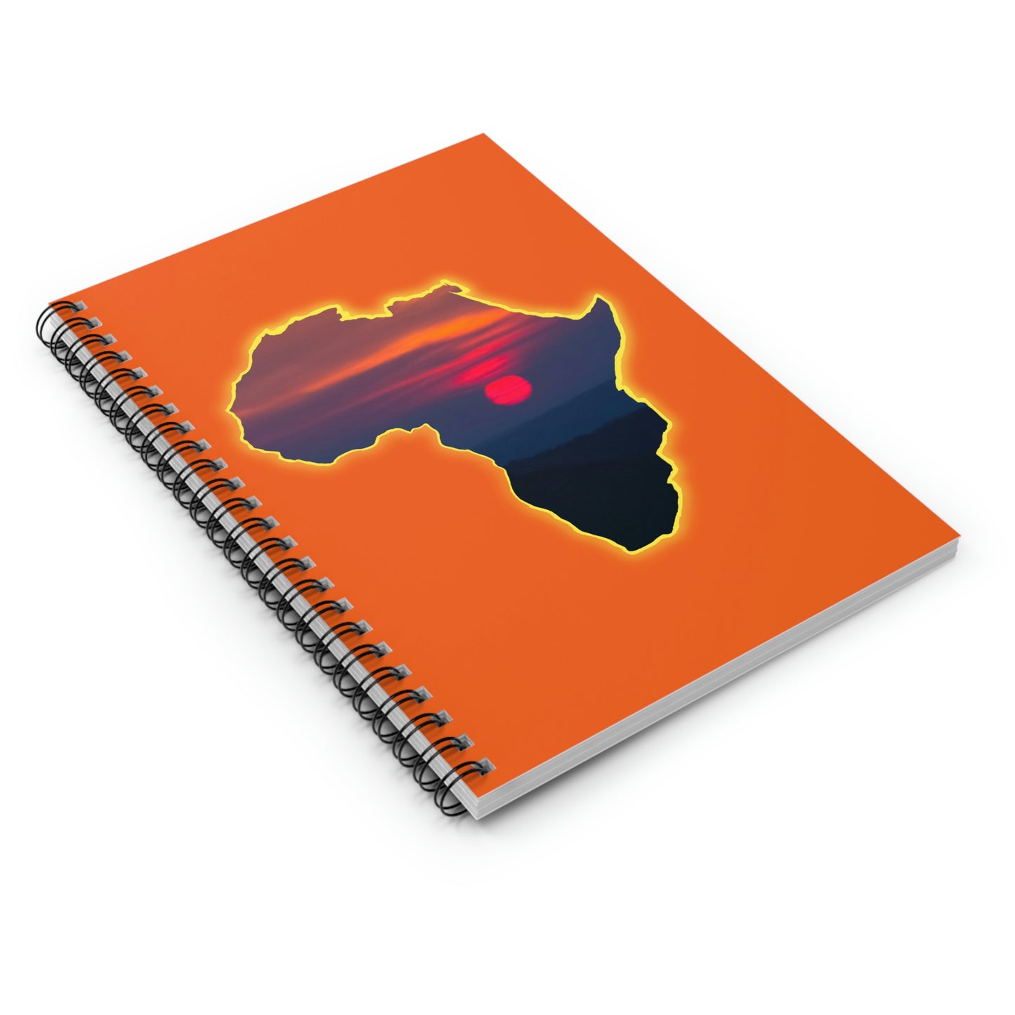 AFRICA - Spiral Notebook - Ruled Line