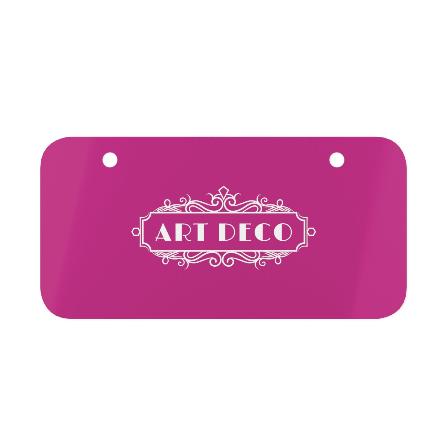 ART DECO - Mini License Plate