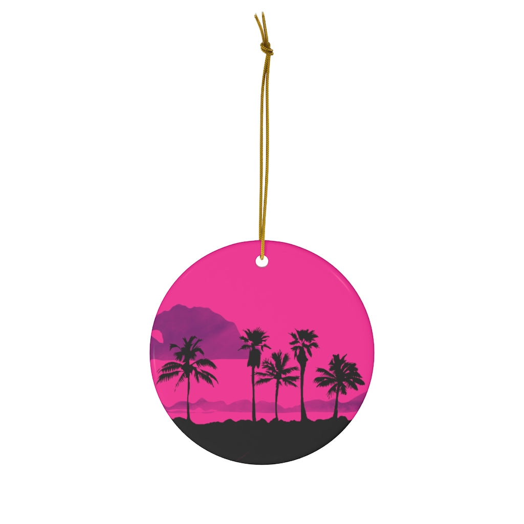 Palm Trees - Ceramic Ornaments