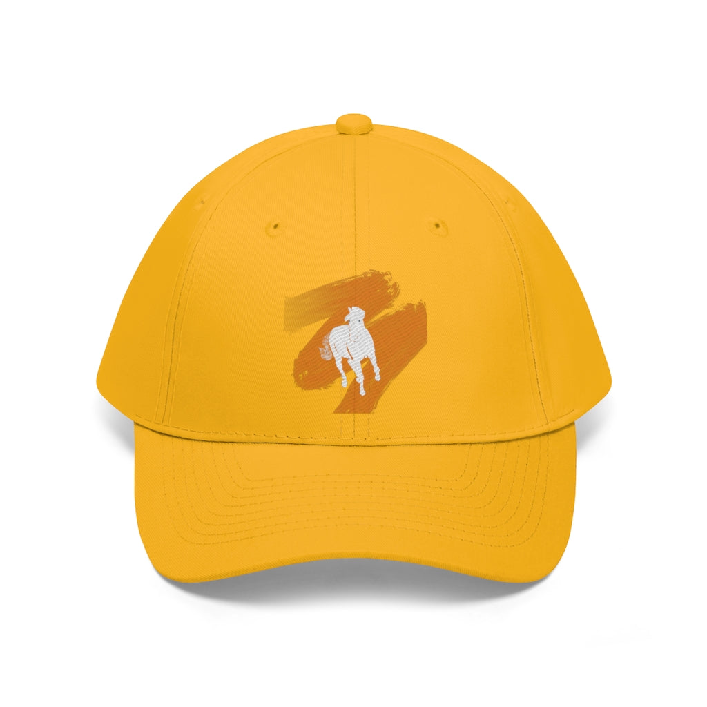 Unisex Twill Hat - Running Horse