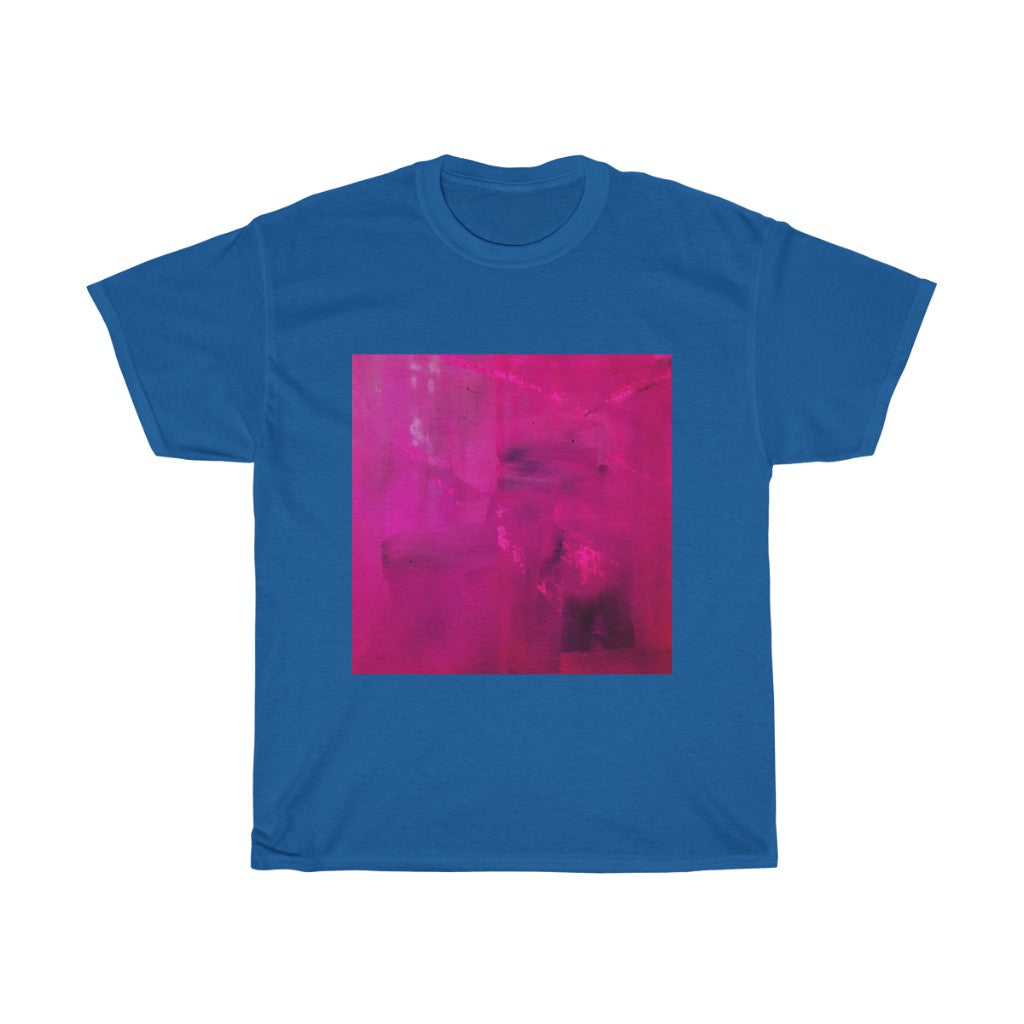 Fuchsia Art Print - Unisex Heavy Cotton Tee