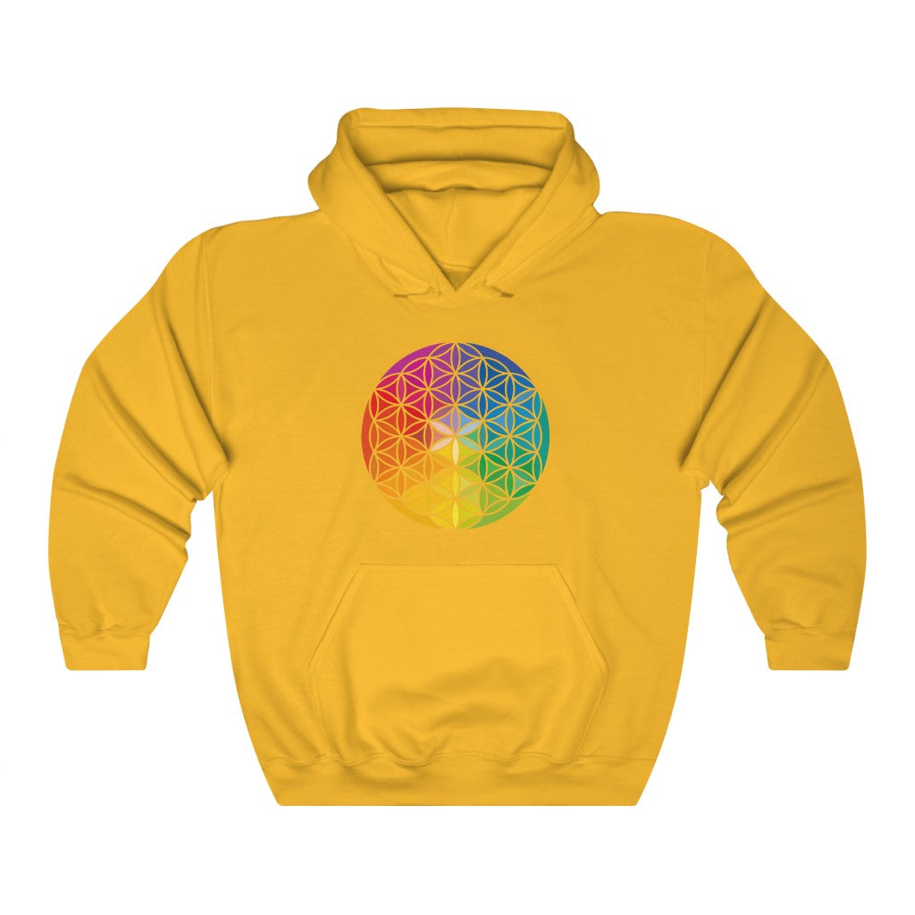 Flower of Life - Unisex Heavy Blend™ Hooded Sweatshirt