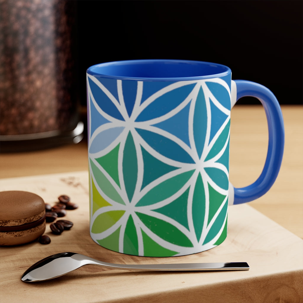 Sacred Geometry 11oz Accent Mug