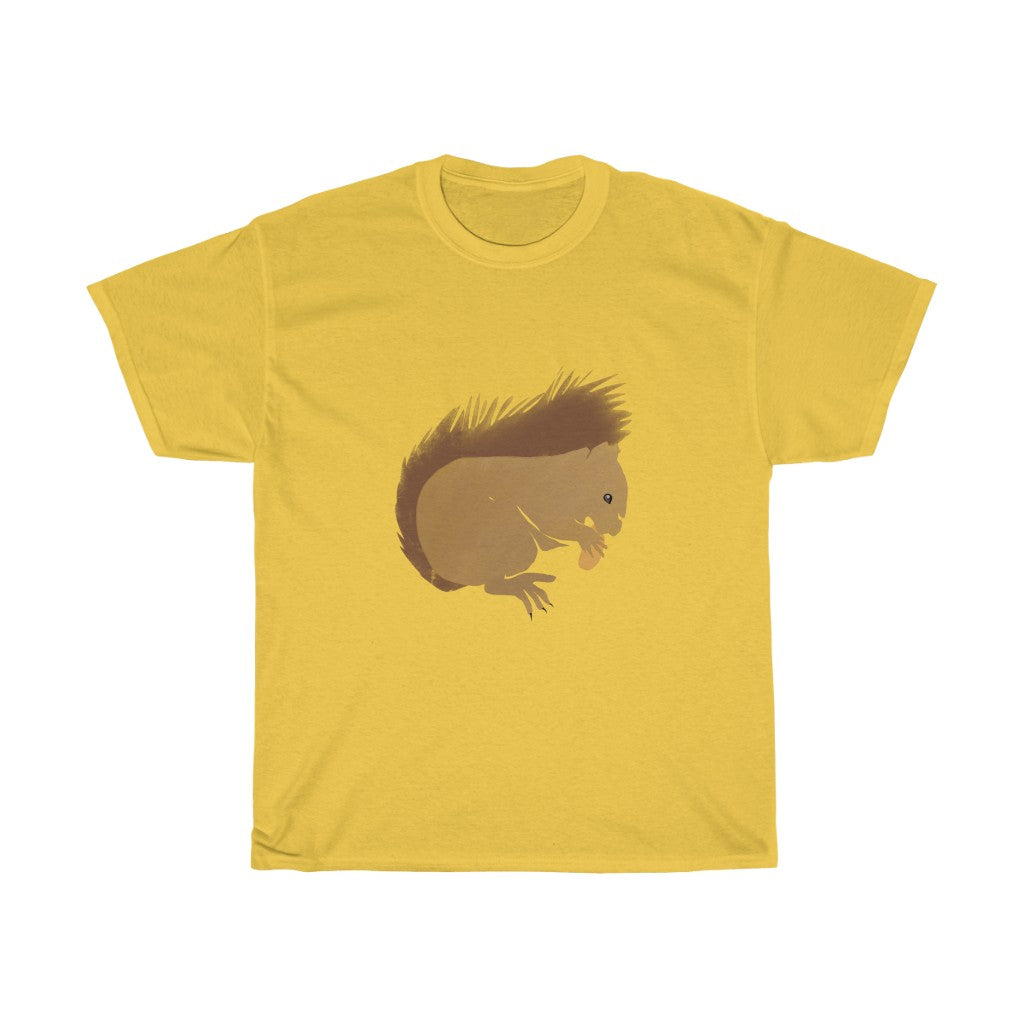Unisex Heavy Cotton Tee - Squirrel