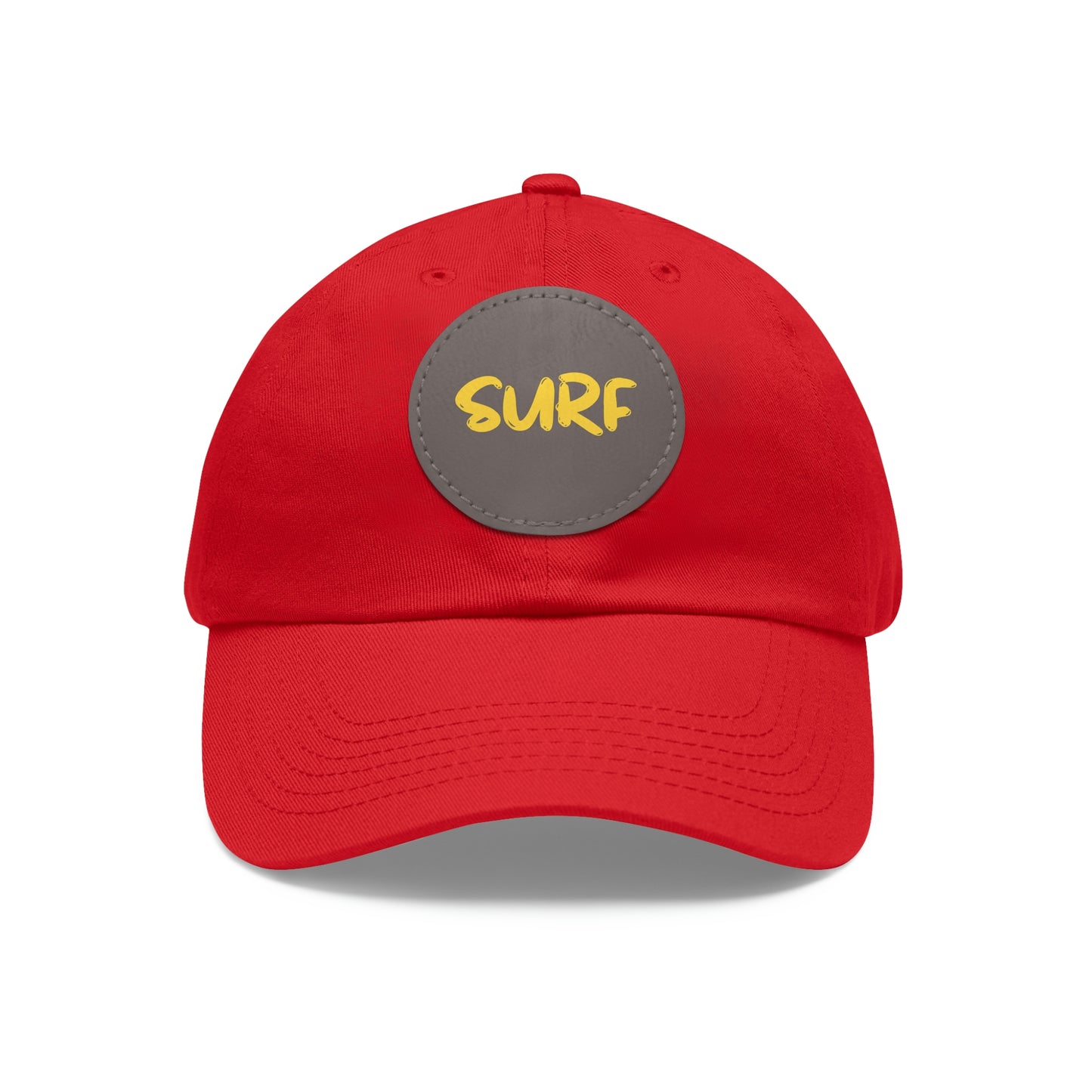 SURF - Dad Hat with Round Leather Patch