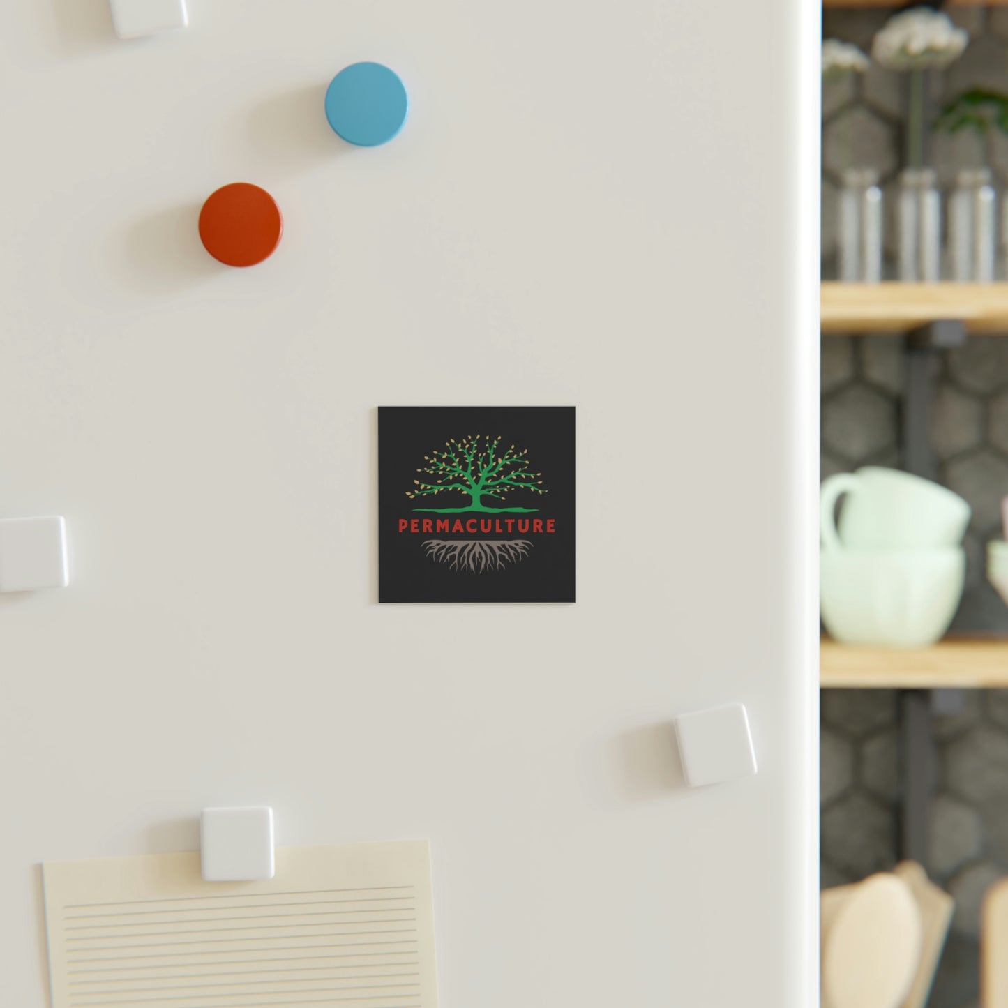Square Magnet - Permaculture