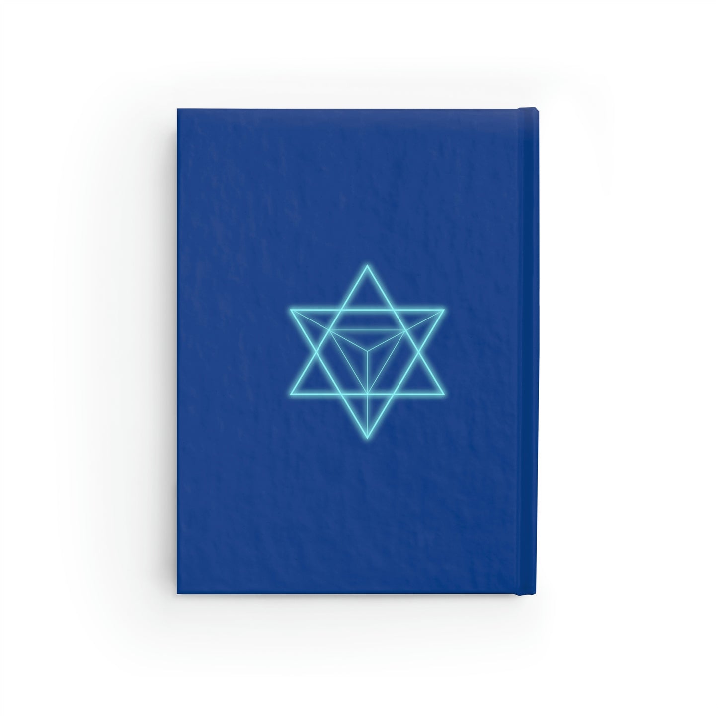 Sacred Geometry - Journal - Ruled Line - Blue Cover
