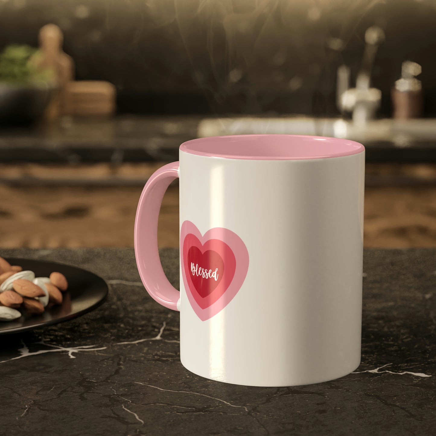 Blessed Heart Mug, 11oz