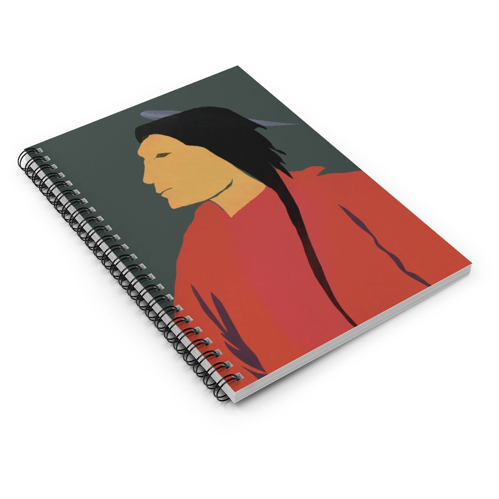 Indigenous Design - Spiral Notebook - Ruled Line