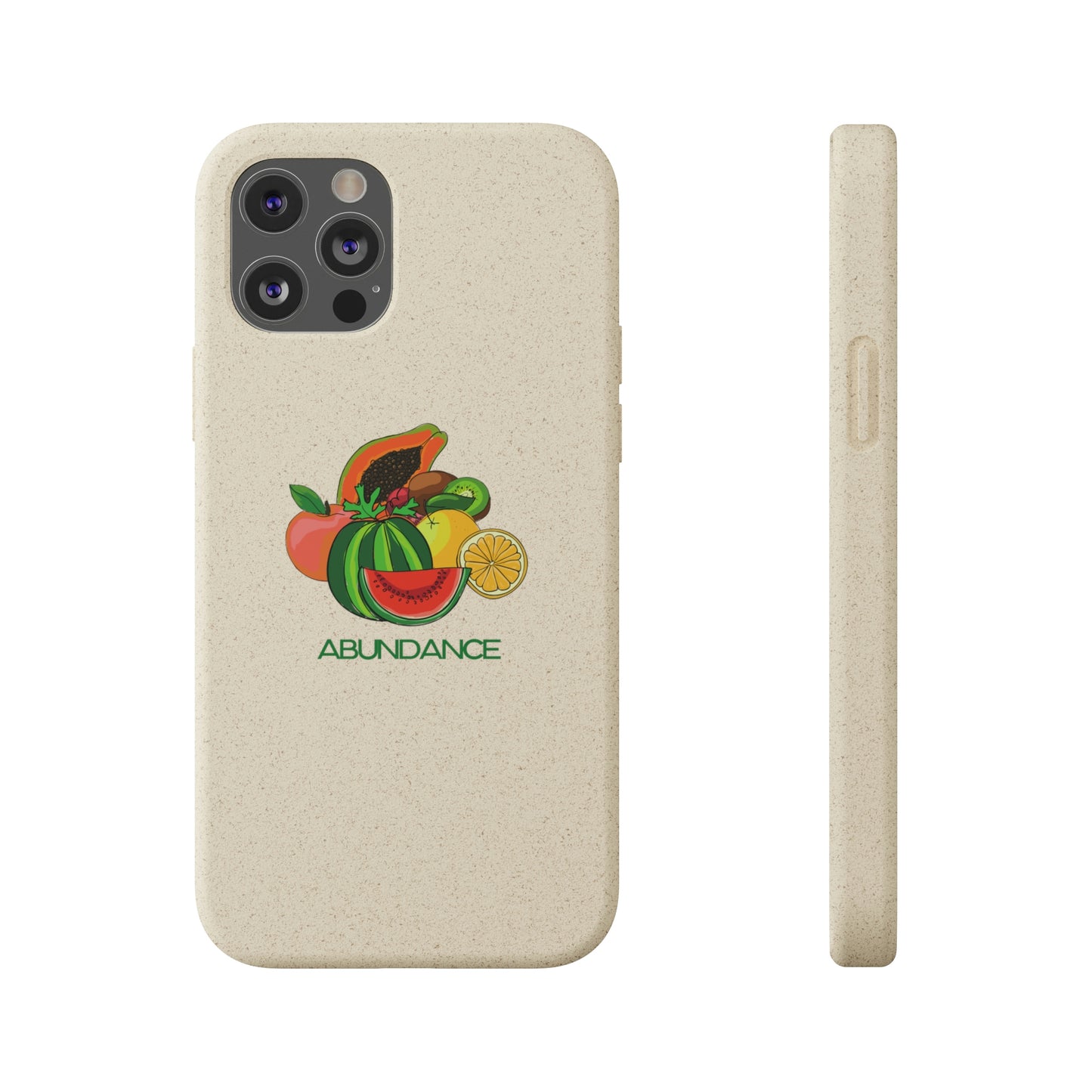 Biodegradable iPhone Cases - ABUNDANCE