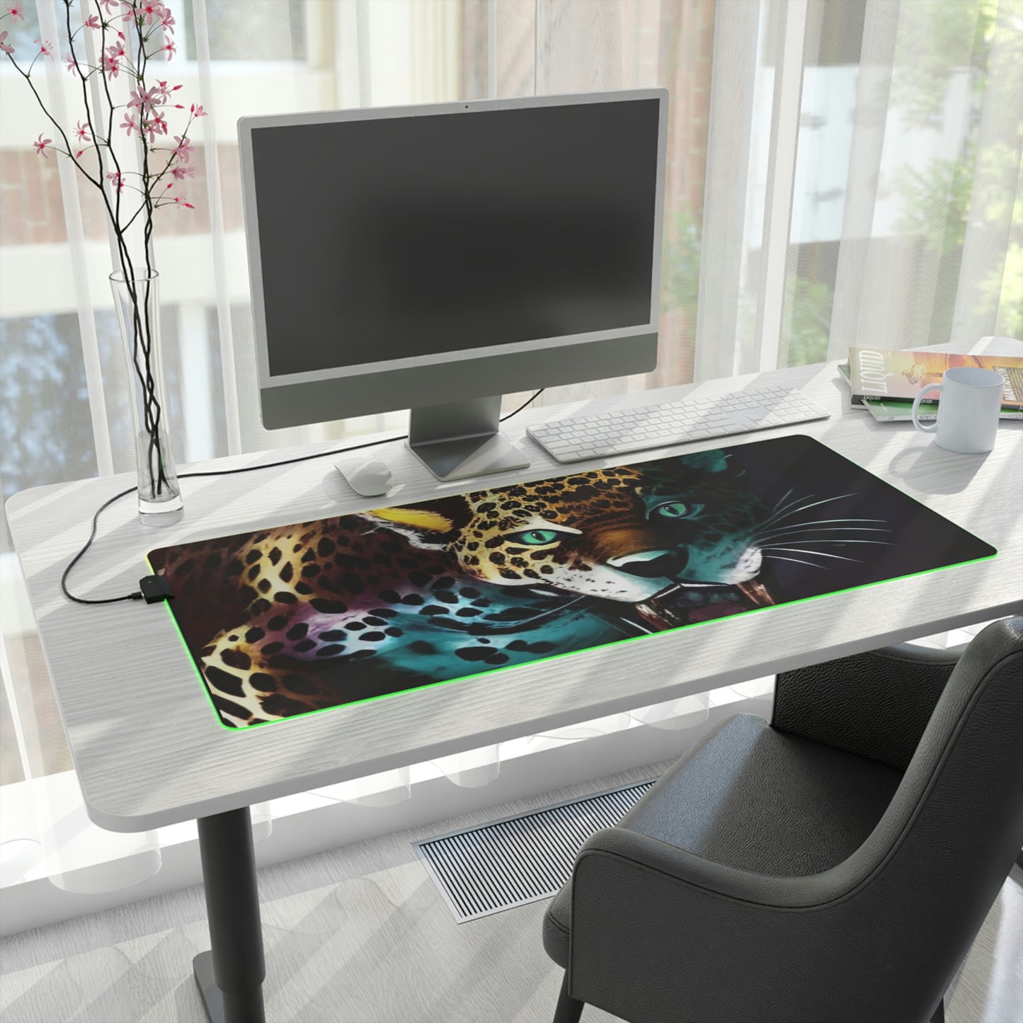 LED Gaming Mouse Pad - JAGUAR