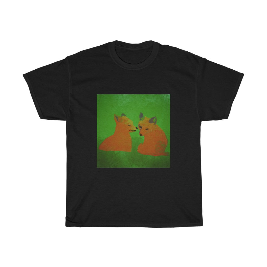 Foxes - Unisex Heavy Cotton Tee