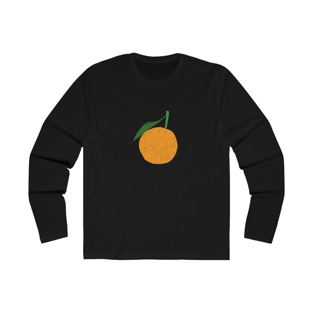 Orange Fruit - Men's Long Sleeve Crew Tee