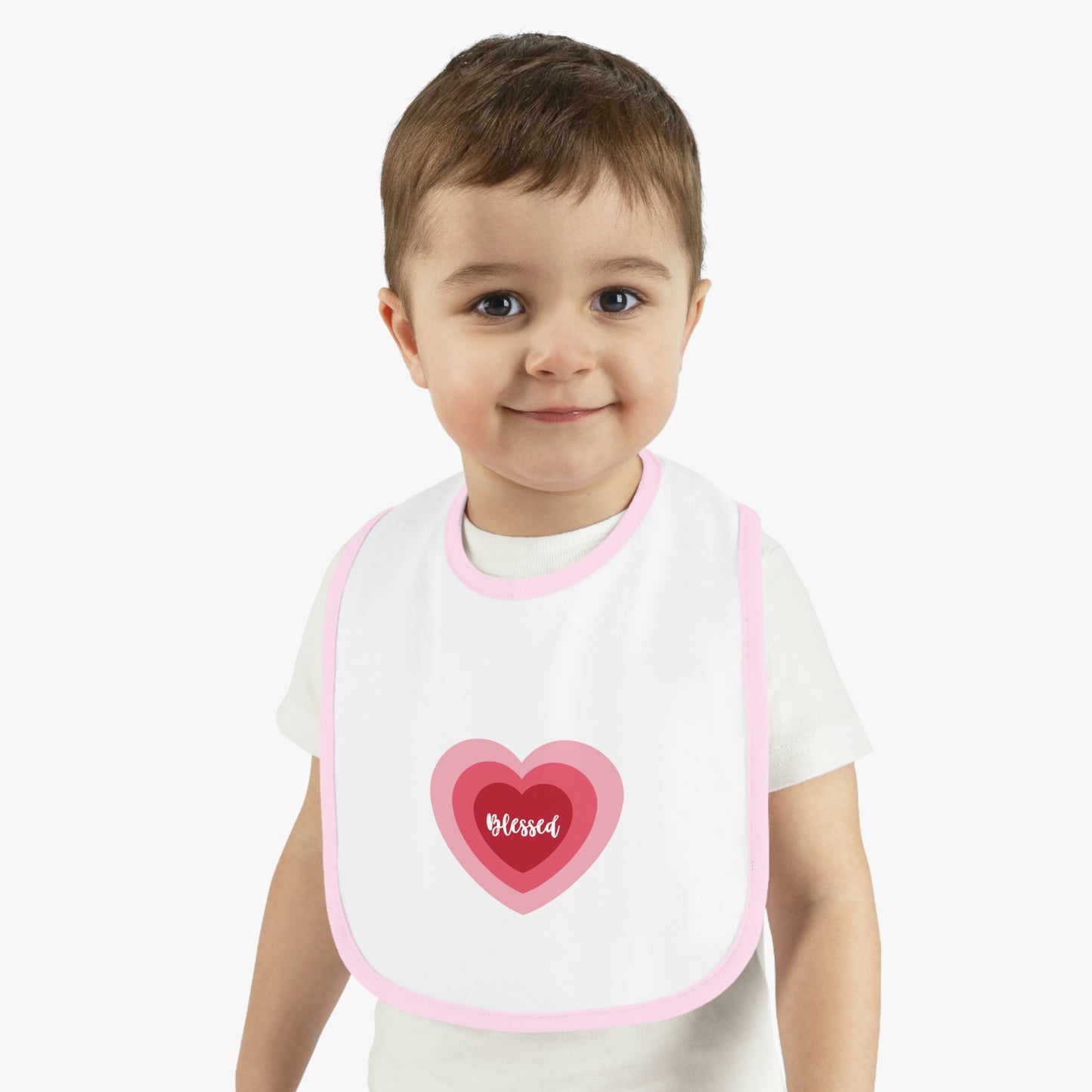 Baby Jersey Bib - Blessed Heart