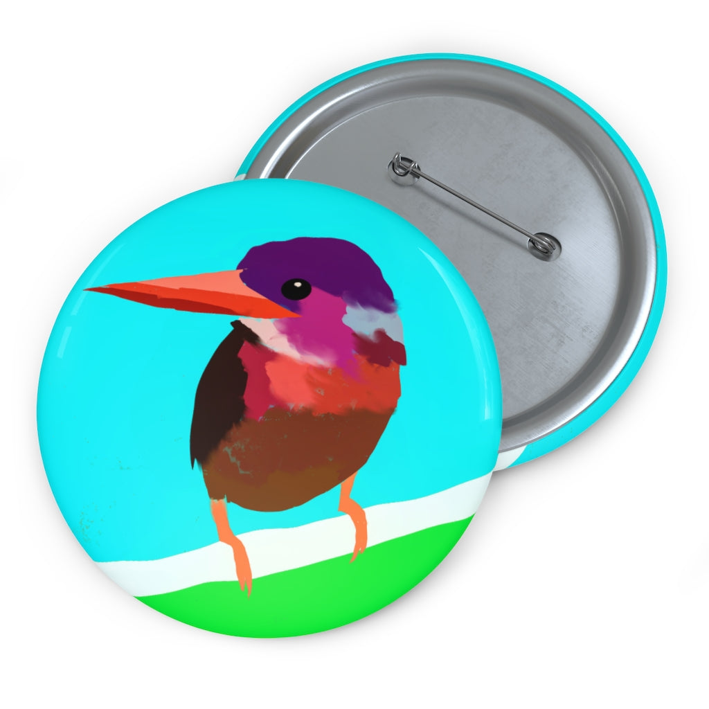 Bird Pin Button