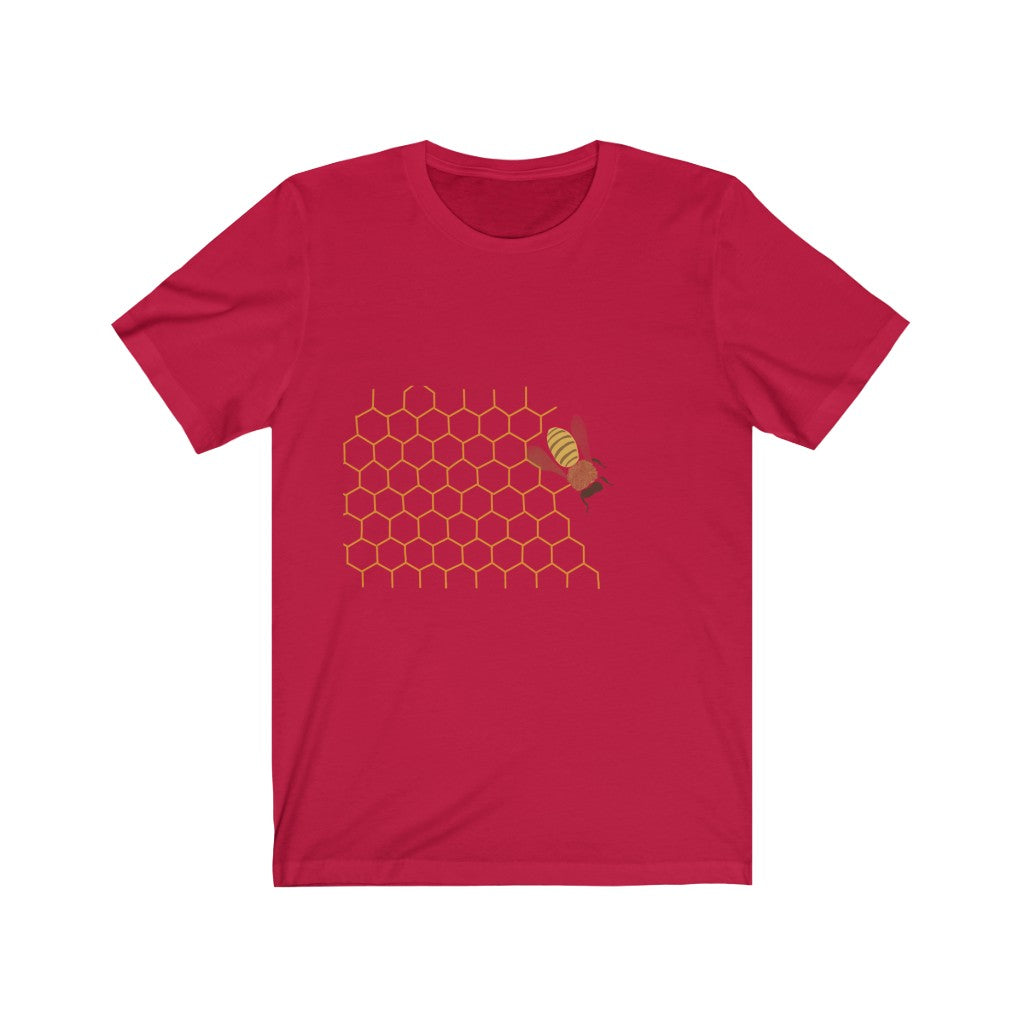 Unisex Jersey Short Sleeve Tee - Honeycomb