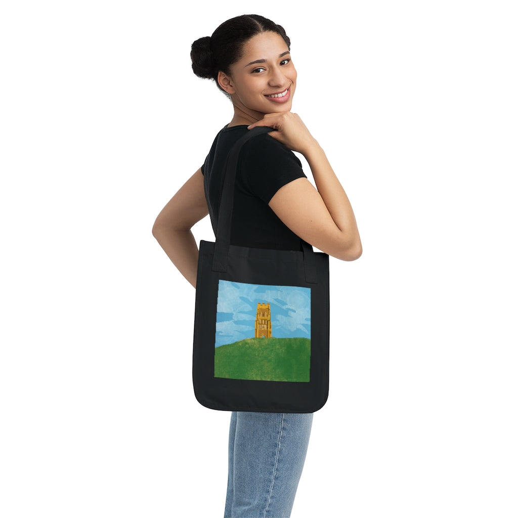 Organic Canvas Tote Bag - The Tower