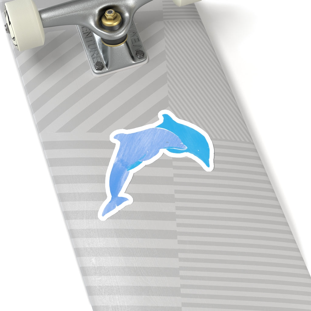Kiss-Cut Stickers - Dolphins