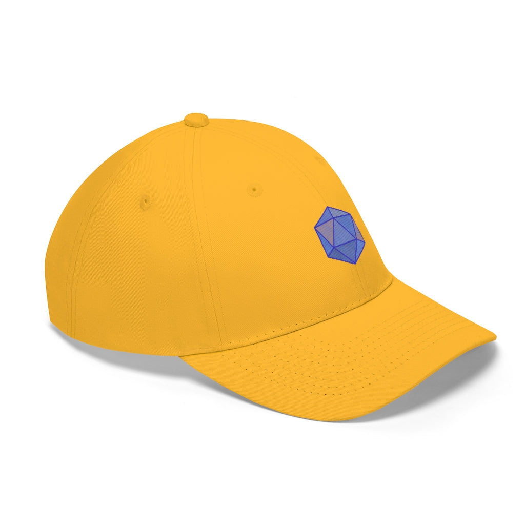 Unisex Twill Hat - Icosahedron