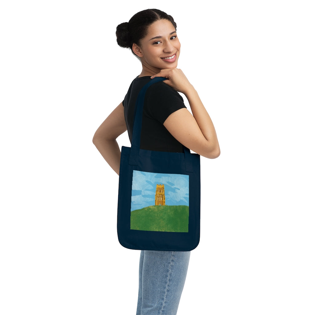 Organic Canvas Tote Bag - The Tower