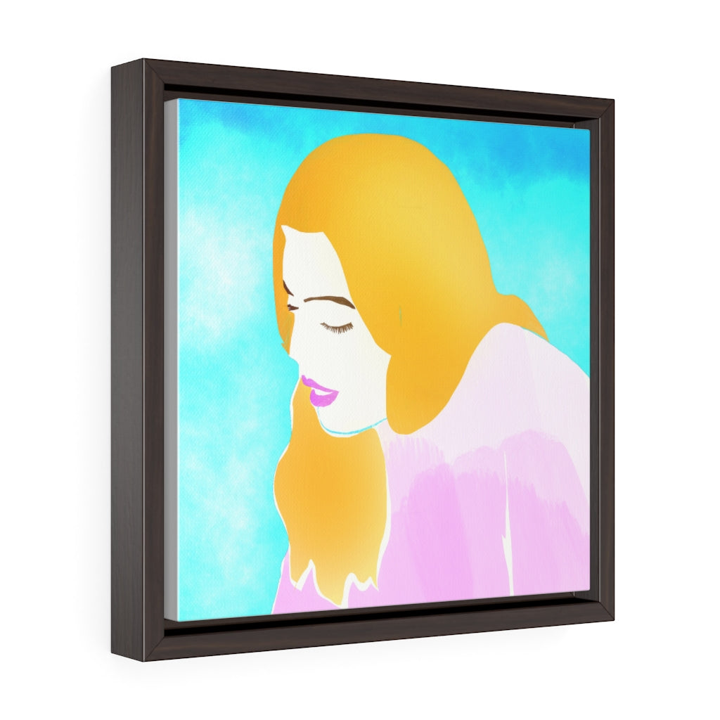 Square Framed Premium Gallery Wrap Canvas