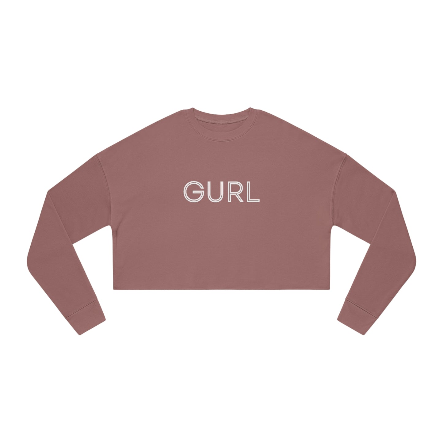 Women's Cropped Sweatshirt - GURL