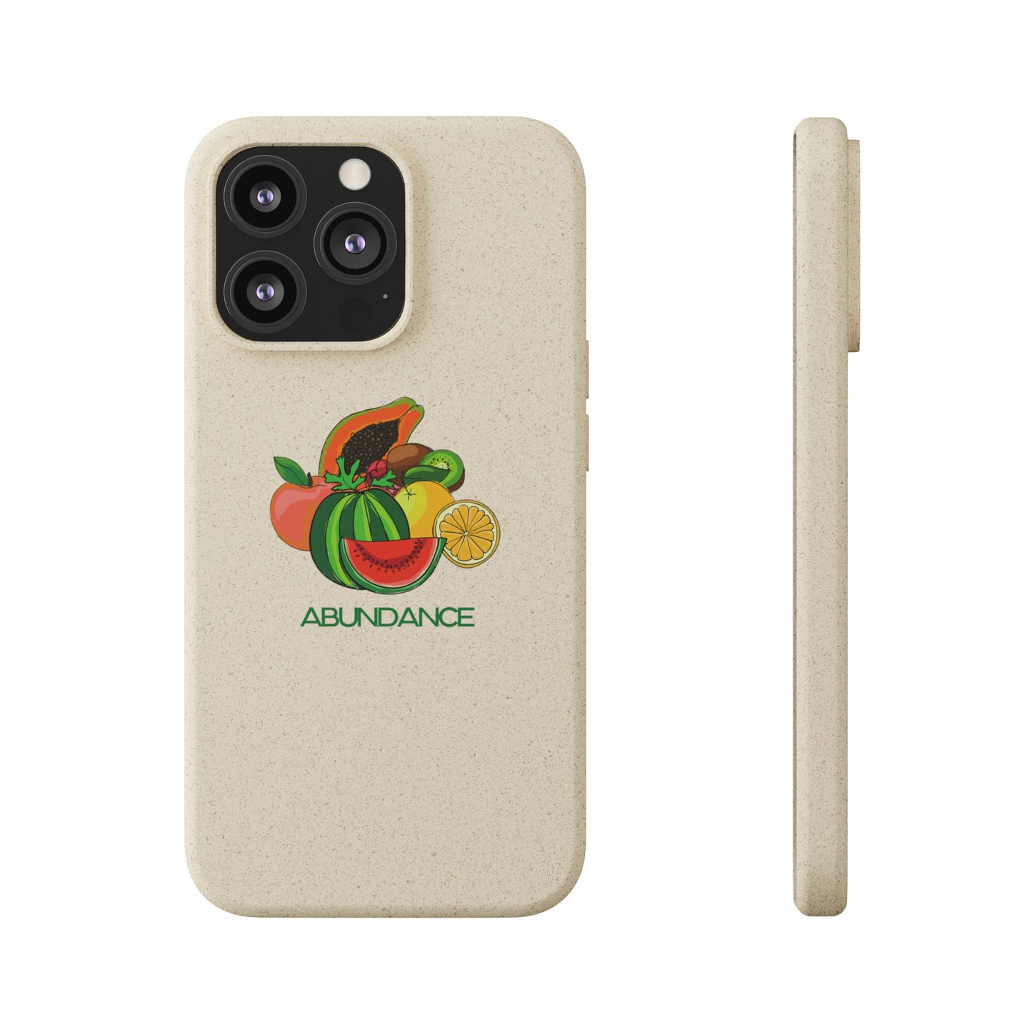 Biodegradable iPhone Cases - ABUNDANCE