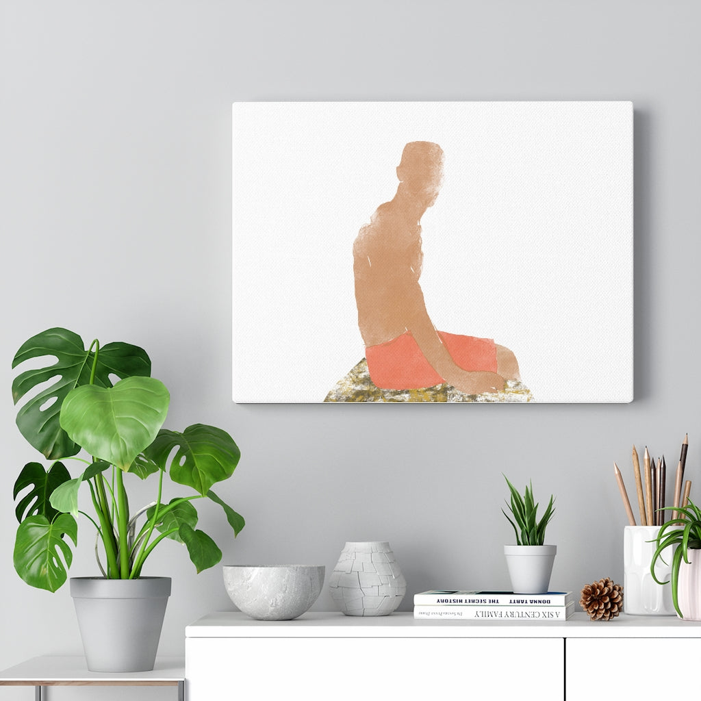 Male Figure - Canvas Gallery Wraps