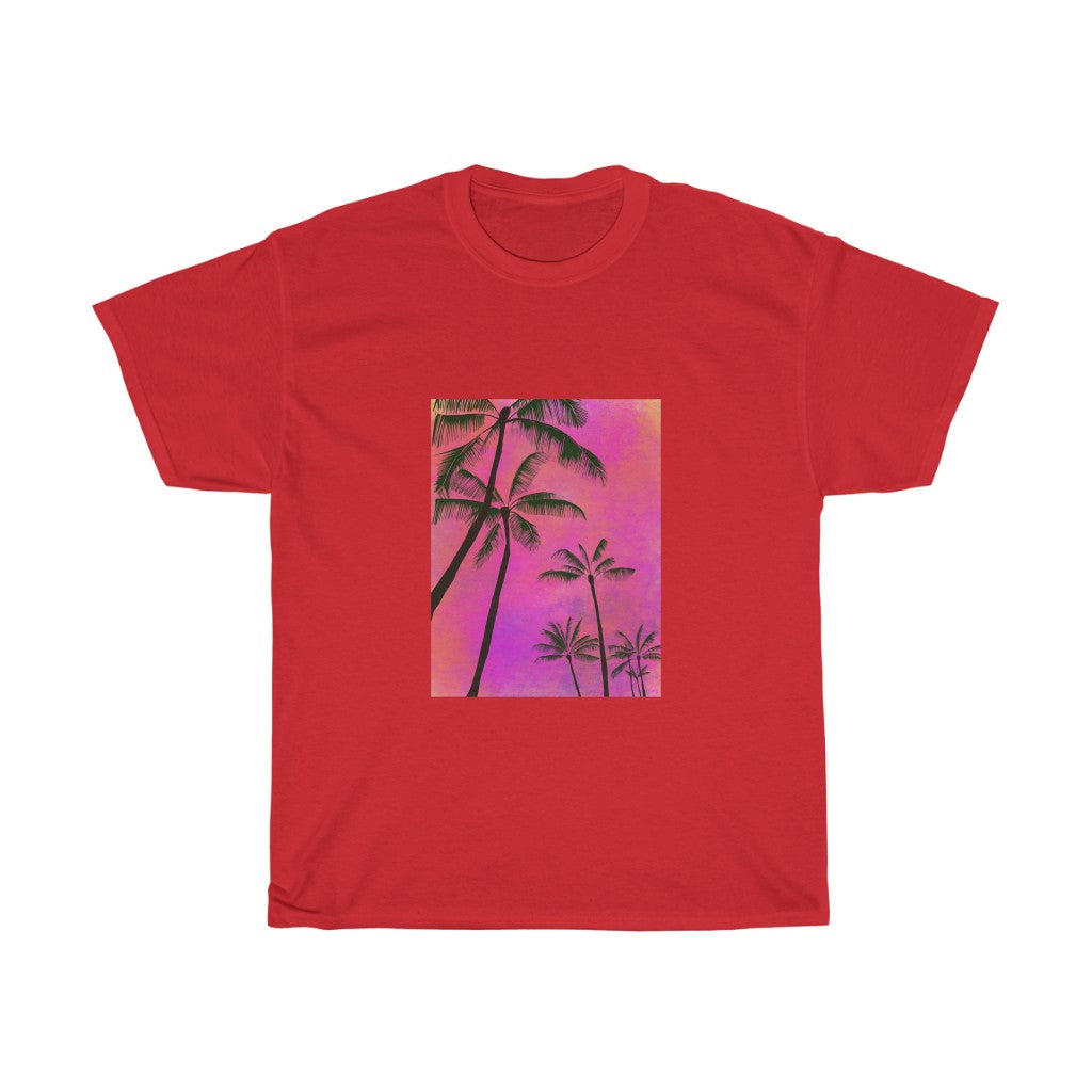 Palm Trees - Unisex Heavy Cotton Tee