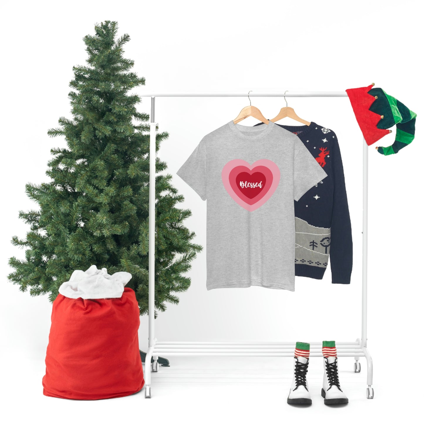 Blessed Heart - Unisex Heavy Cotton Tee