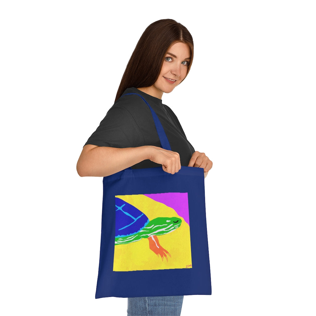Cotton Tote - Turtle Design